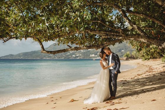 Photographie de mariage aux Seychelles