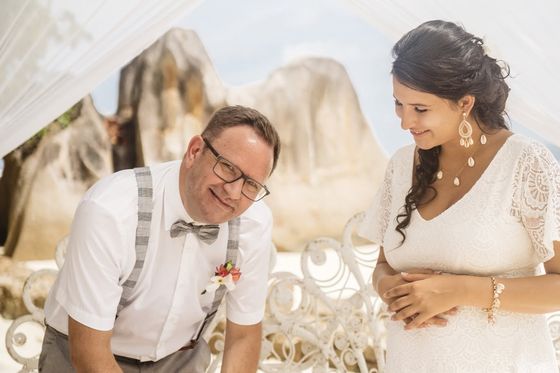 Photographie de mariage aux Seychelles