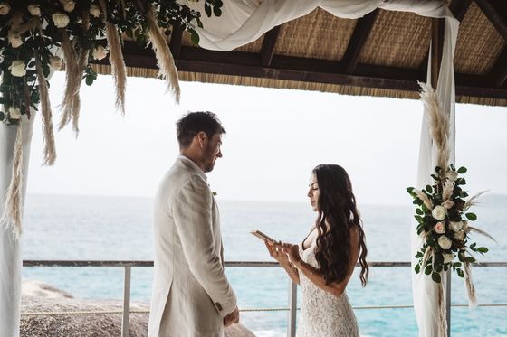 Photographie de mariage aux Seychelles
